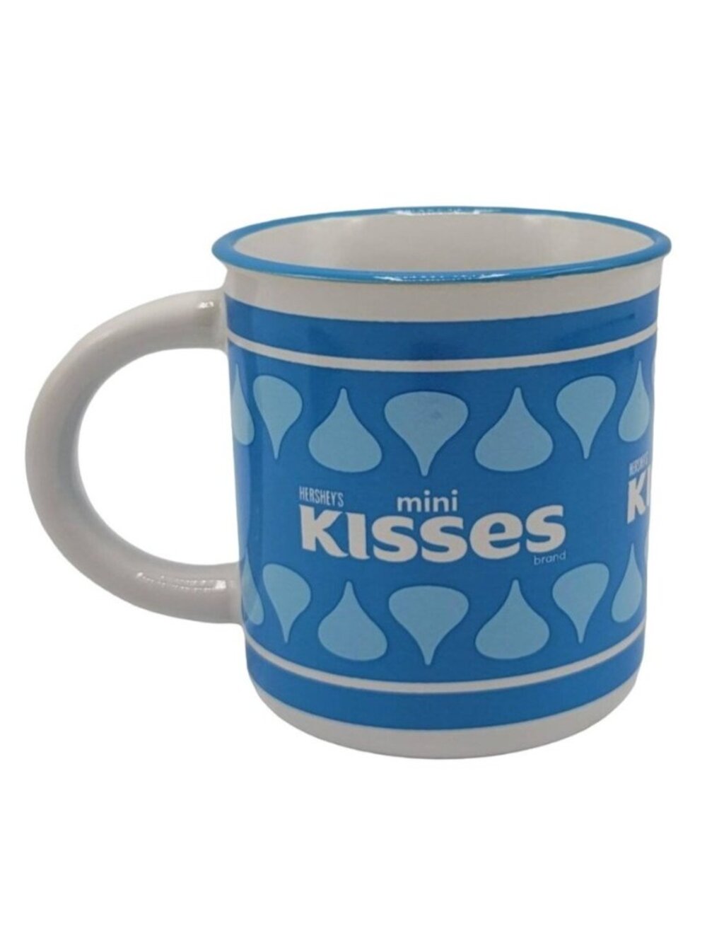 Hershey's Kisses Minute Cake Mug Blue 10oz Mini Candy Chocolate Valentine's Day